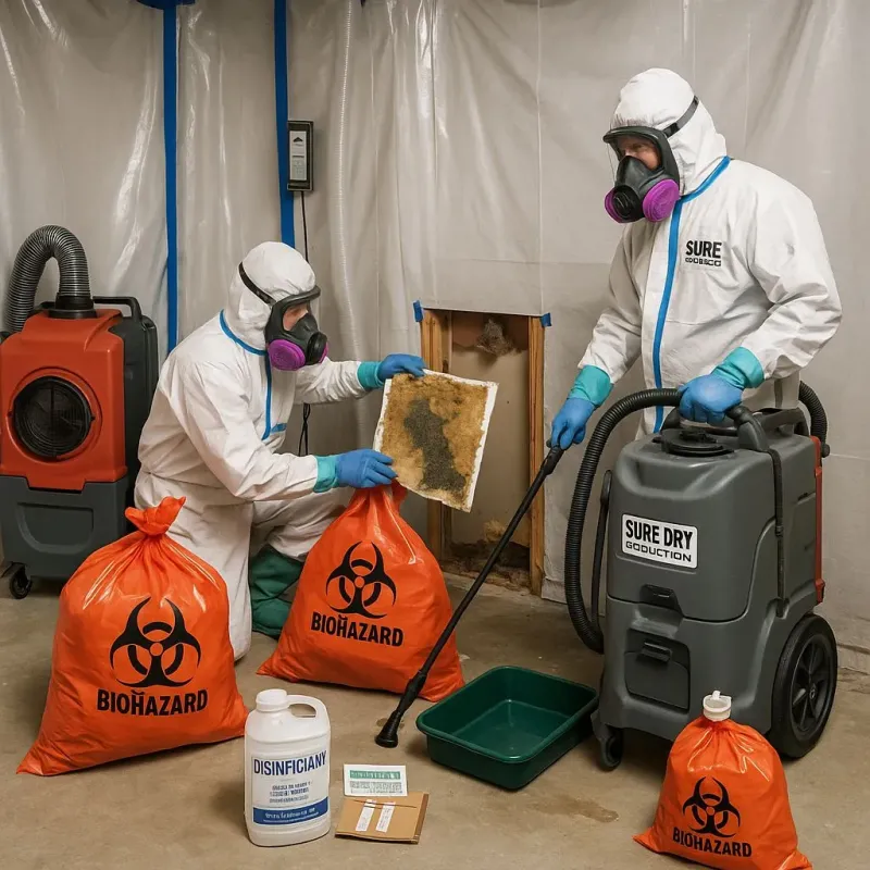Contaminated Water Handling Protocols process in Sumter County, SC