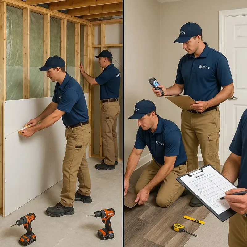 Repairs and Reconstruction process in Sumter County, SC